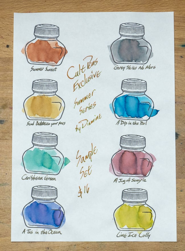 Ink Samples! | Inkdependence