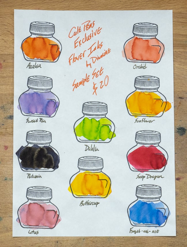 Ink Samples! | Inkdependence