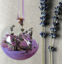 Image 1 of Lavender ornament medicine ball