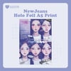 Newjeans Blue Book Fanart Holographic Foil A5 Art Print