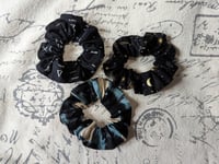 Image 2 of Dark Themed Scrunchie 3 pack