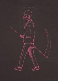 Image 3 of Mr Death 'back shirt print' Charcoal Roll (Organic)