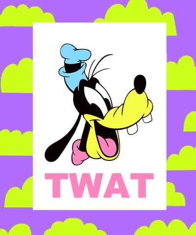 Image of Goof Twat Print