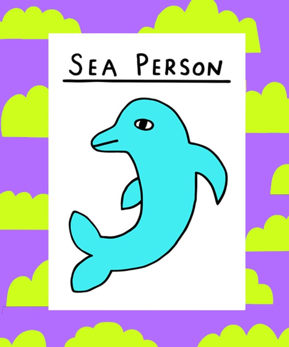 Image of Sea Person Print