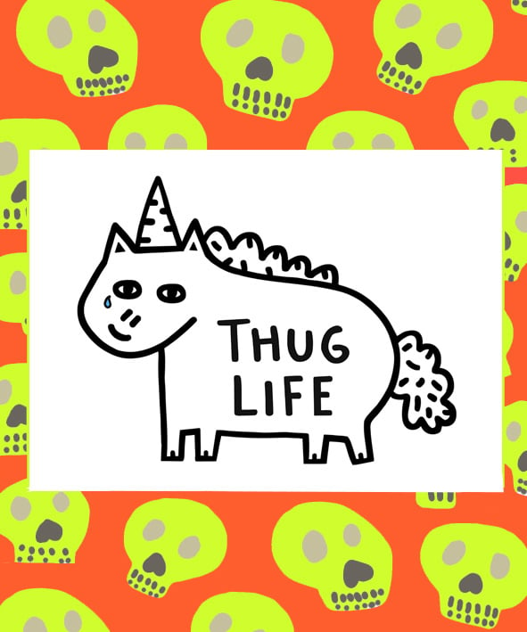 Image of Thug Life Print 