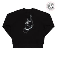Image 1 of Scratch Women's Black Sweatshirt (Organic)