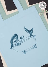 Image 4 of Shark Tote Bags