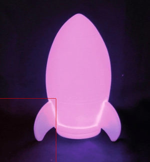 Rocket night light