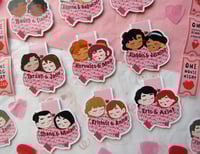 Image 3 of VALENTINE DISNEY PRINCESSES BOOKMARKS