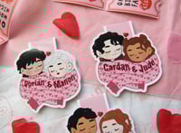 Image 2 of VALENTINE BOOKISH CHARACTERS BOOKMARKS