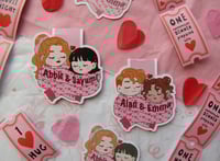 VALENTINE ABBIE-CHAN BOOKMARKS