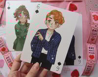 Image 3 of ALAN AND EMMA POKER CARDS
