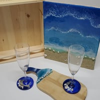 Image 2 of Sea Side Wine Box set