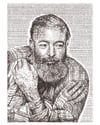 Ernest Hemingway, Signed Limited Edition of 200 Typewriter Art