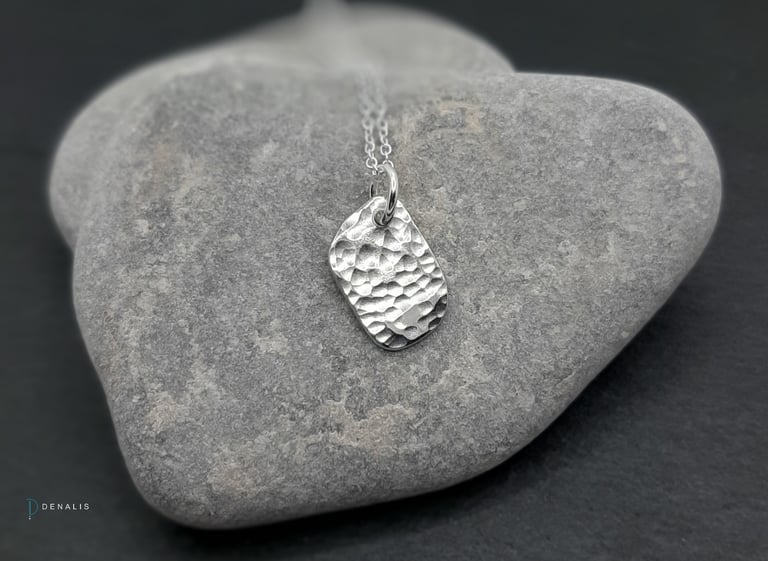 Fiora hoop pendant necklace Image 3