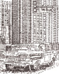 Image 3 of PRE ORDER Chicago, Hand-Signed Limited Edition of 200 Typewriter Art