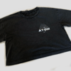 Atom Women's Cropped Fade T-Shirt (Free UK Shipping)