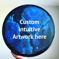 Custom Intuitive Painted Drum