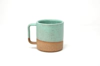 Image 3 of Classic 3/4 Dip Mug - Seafoam, Speckled Clay