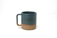Image 3 of Classic 3/4 Dip Mug - Cerulean, Speckled Clay