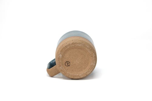 Image of Classic 3/4 Dip Mug - Cerulean, Speckled Clay