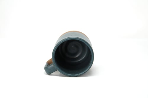 Image of Classic 3/4 Dip Mug - Cerulean, Speckled Clay