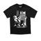 Image of "OFF THE LEASH" BLACK T-SHIRT 