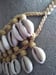 Image of DOUBLE STRAND SHELL NECKLACE W/BEIGE BEADS