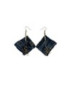 Denim & Flowers Earrings 
