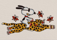 Snoopy leopard 