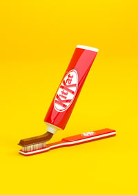 Image 1 of KitKat Toothpaste