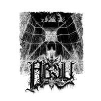 Image 2 of ABSU - NARTHEX TO ABZU I - DESCENSION LOGO (BLACK PRINT)