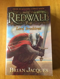 Image 1 of Brian Jacques "Lord Brocktree: A Novel of Redwall" Trade Paperback