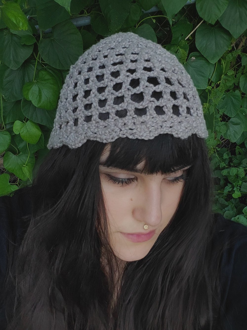 Image of Grey Scallop Skullcap