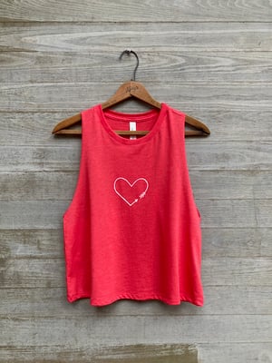 Image of Tiny Heart Cropped Tank