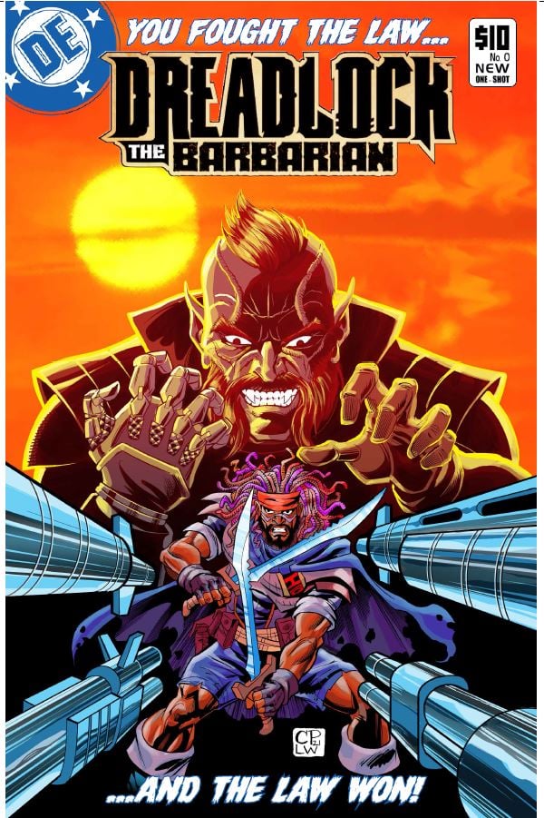 Image of Dreadlock The Barbarian #0 / ONE-SHOT / CVR (C) by Chuck Patton