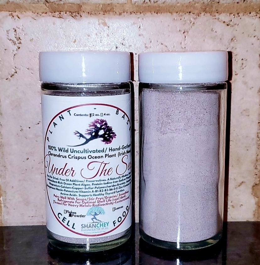 TRUE Cold Water CHONDRUS CRISPUS Whole Leaf Irish Sea Moss. Detoxer-Erectile Dysfunction-Pathogens
