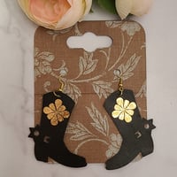 Image 1 of Cowgirl Boots Earrings