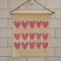 Image 2 of Heart Galore Organic cotton sign