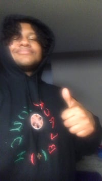 Image 1 of Black World (Black Touch Hoodies)