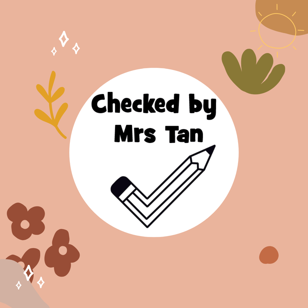 Marked By/ Seen By/ Checked By Stamp