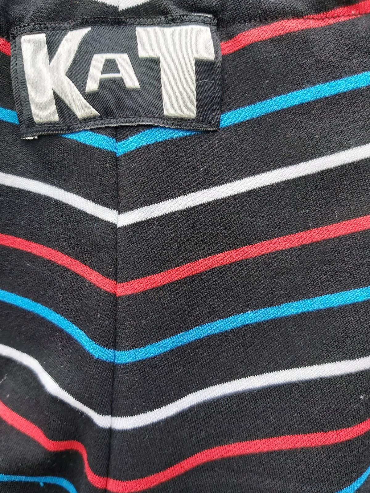 Image of Black/primary stripe KAT Pants