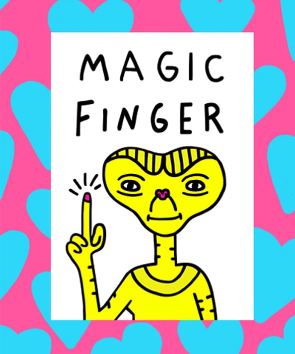 Magic Finger Print Unicorn Gang