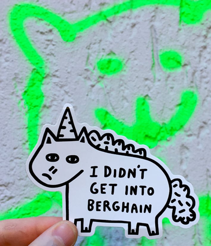 Image of Berghain Vinyl Sticker