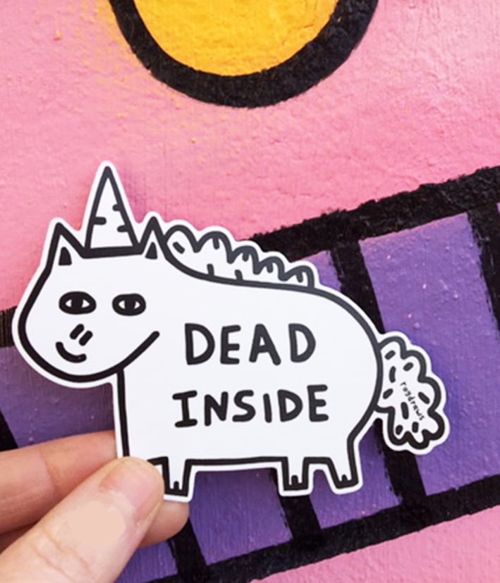 Image of Dead Vinyl Sticker