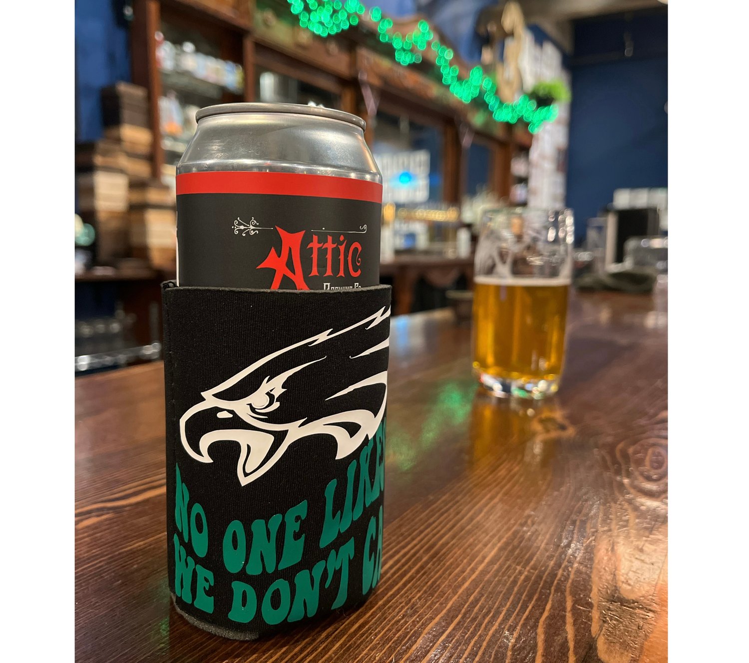 Image of No One Like US Beer Koozi 