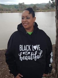 Image 2 of BLACK LOVE IS BEAUTIFUL HOODIE & TSHIRT COMBO