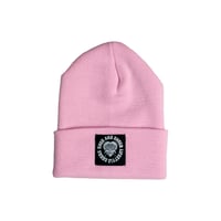 Image 1 of Pink Legacy Patch Beanie