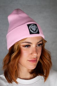 Image 2 of Pink Legacy Patch Beanie