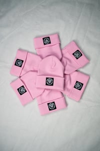 Image 4 of Pink Legacy Patch Beanie